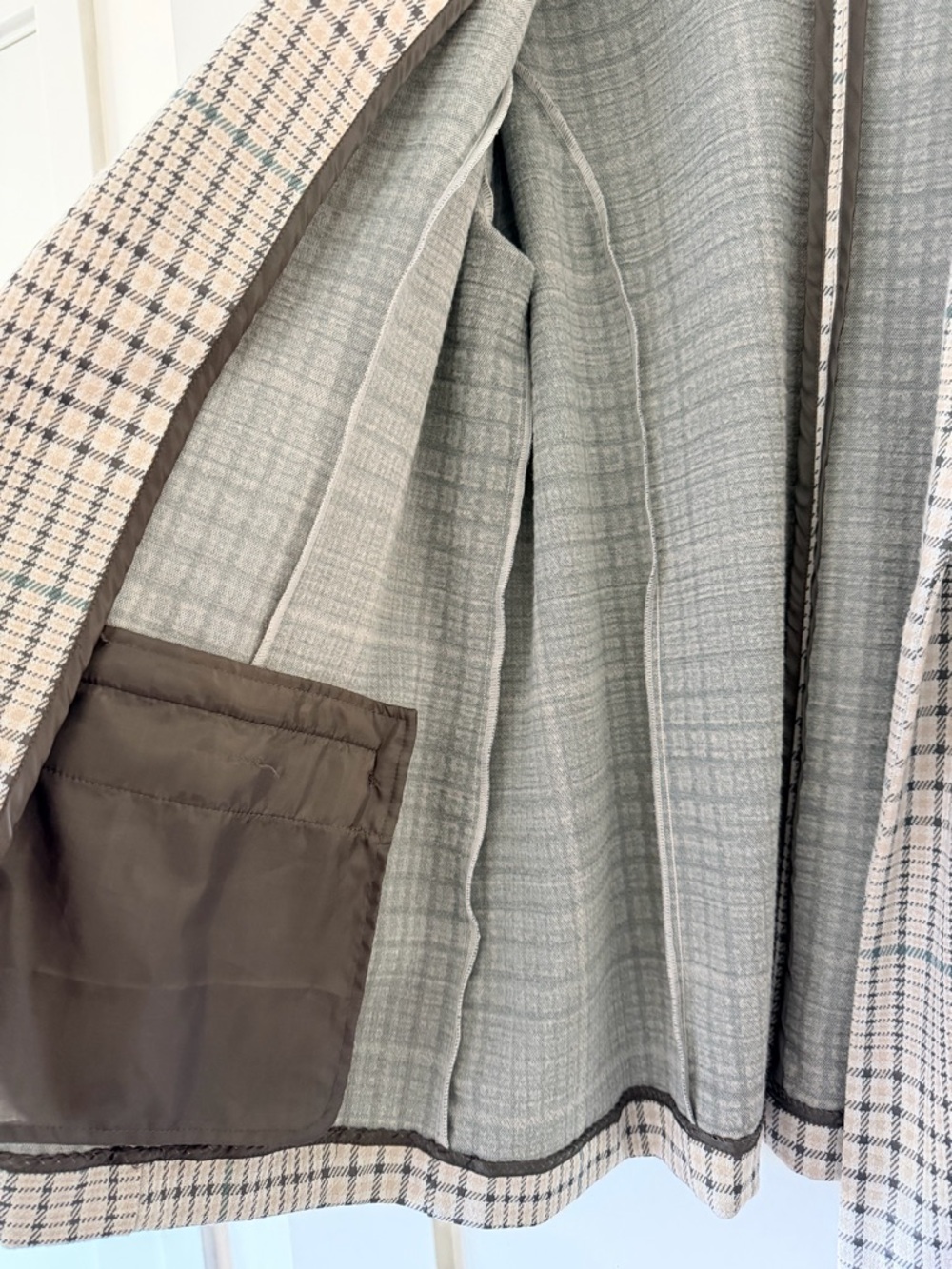 Liverpool Los Angeles Plaid Boyfriend Blazer XL - Picture 2 of 7